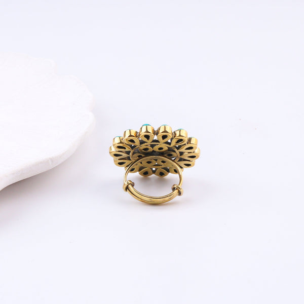 Brass Fashion Ring