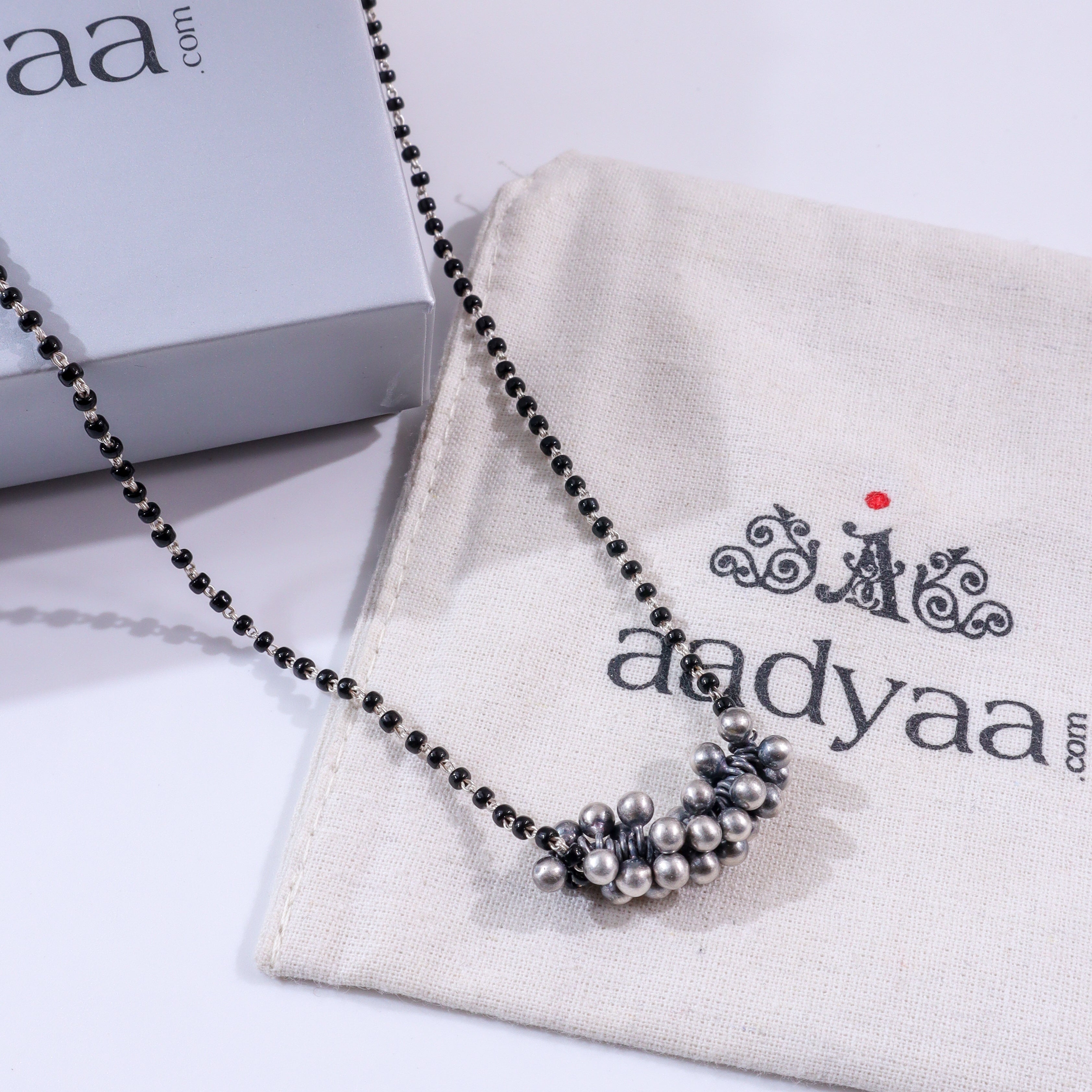 Ghungroo Bunch Mangalsutra | 92.5 Sterling Silver