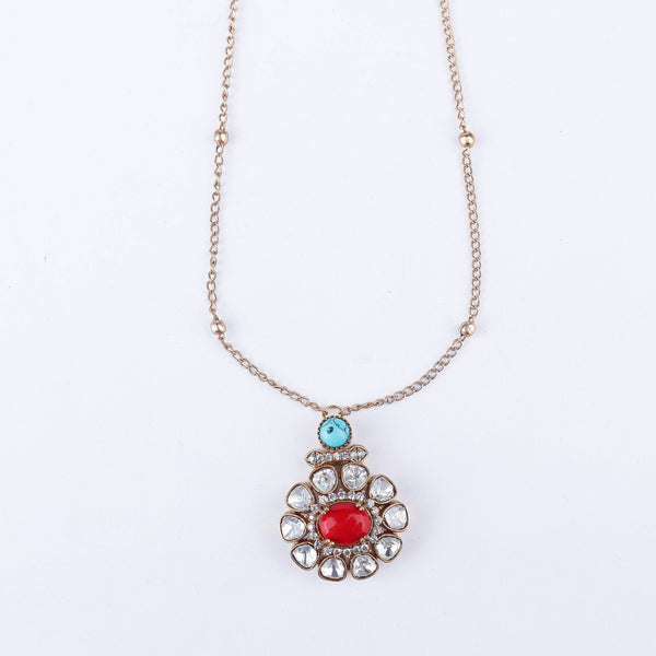 Close-up of 22K Gold-Plated Fashion Set showcasing intricate detailing, fine craftsmanship, and rich 22K gold plating