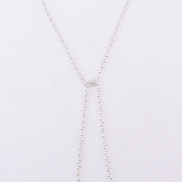 Tie & Wear Necklace - Green Onyx & Pearls
