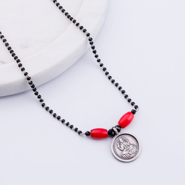 Coral Putali Mangalsutra
