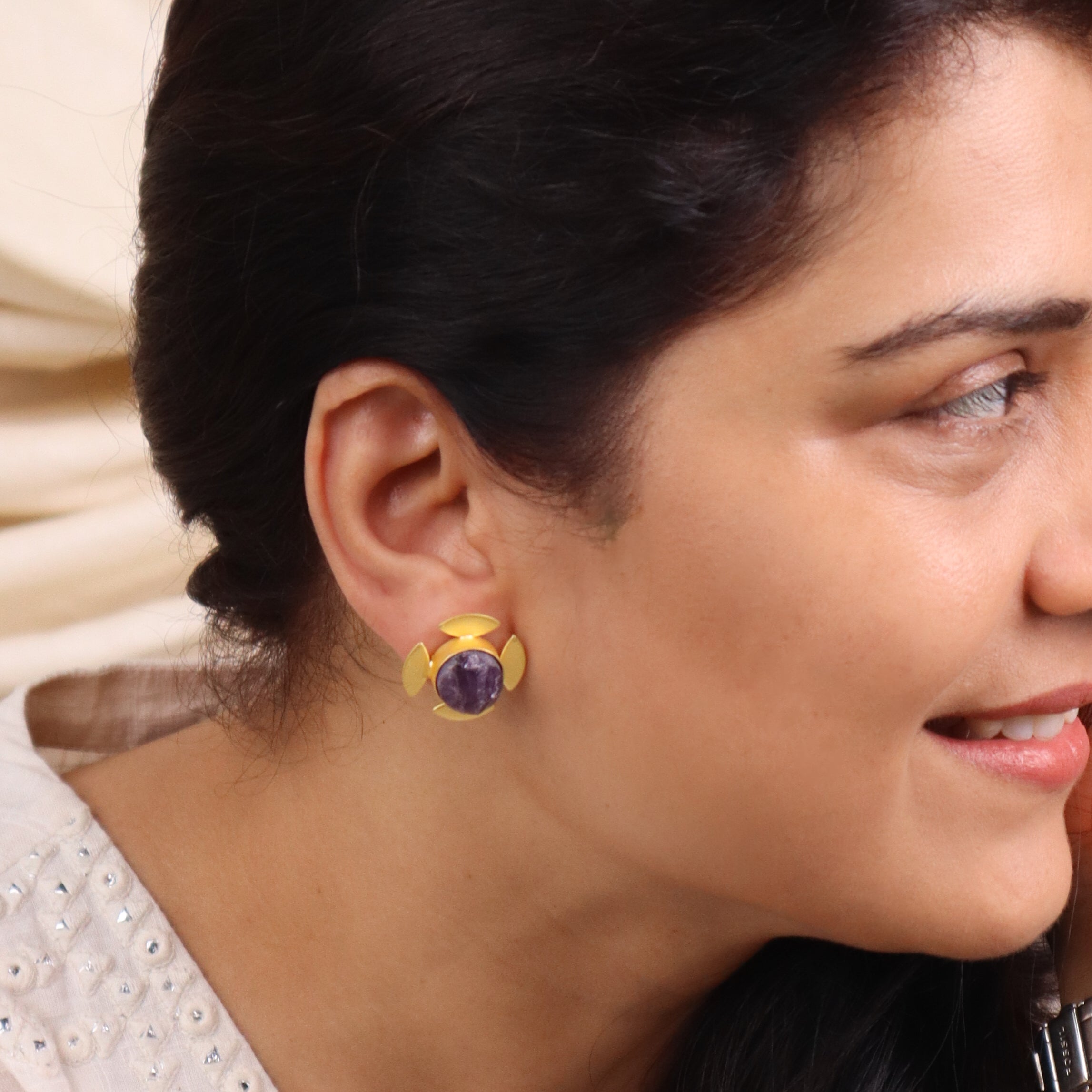 22K Gold Plated Fashion Earring
