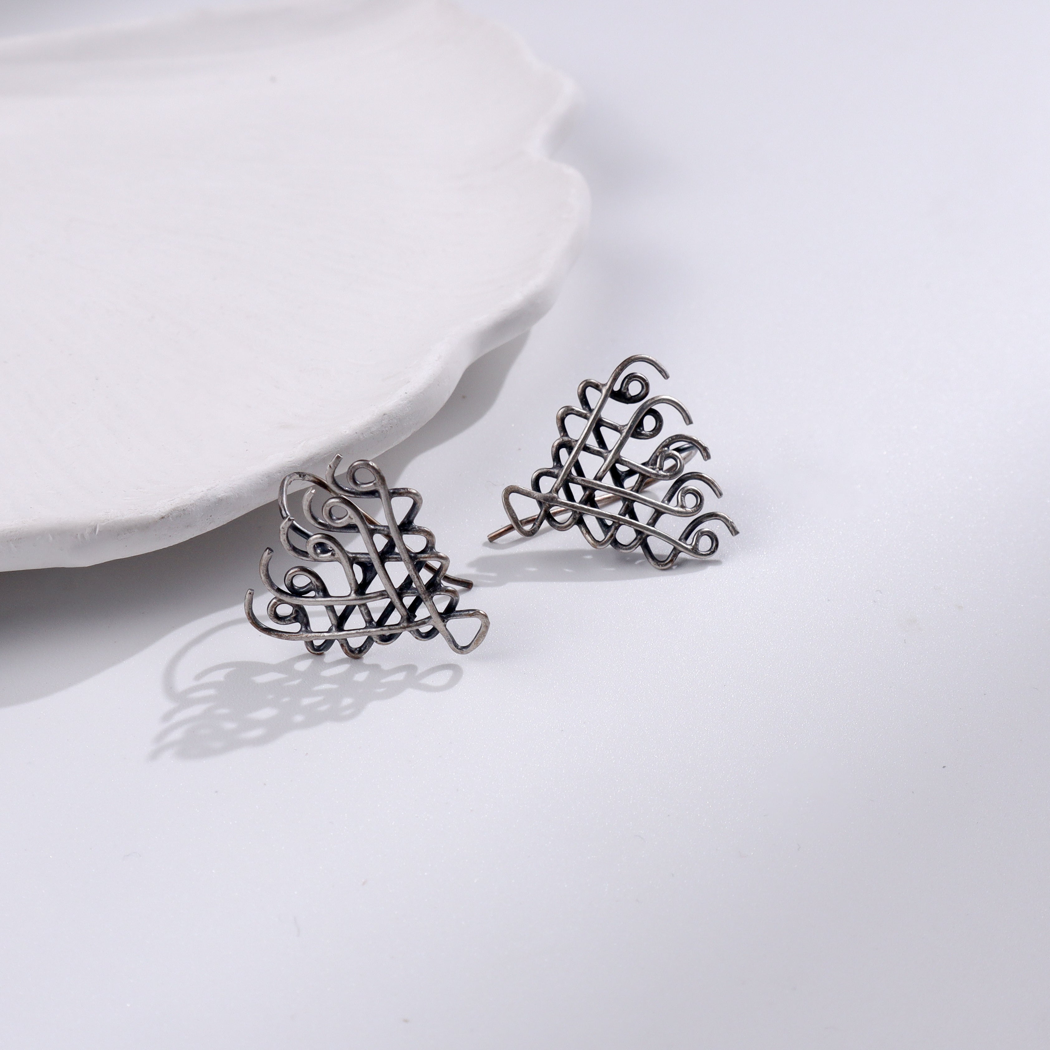 Saraswati Earrings ( Motif size : Small )