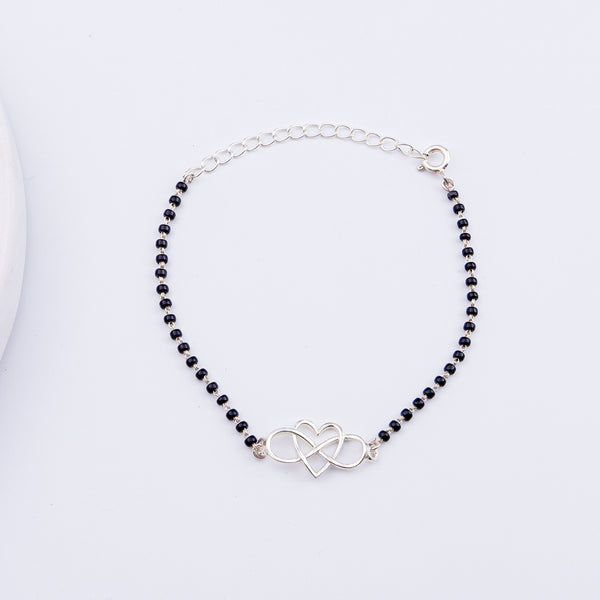 Silver Mangalsutra Bracelet