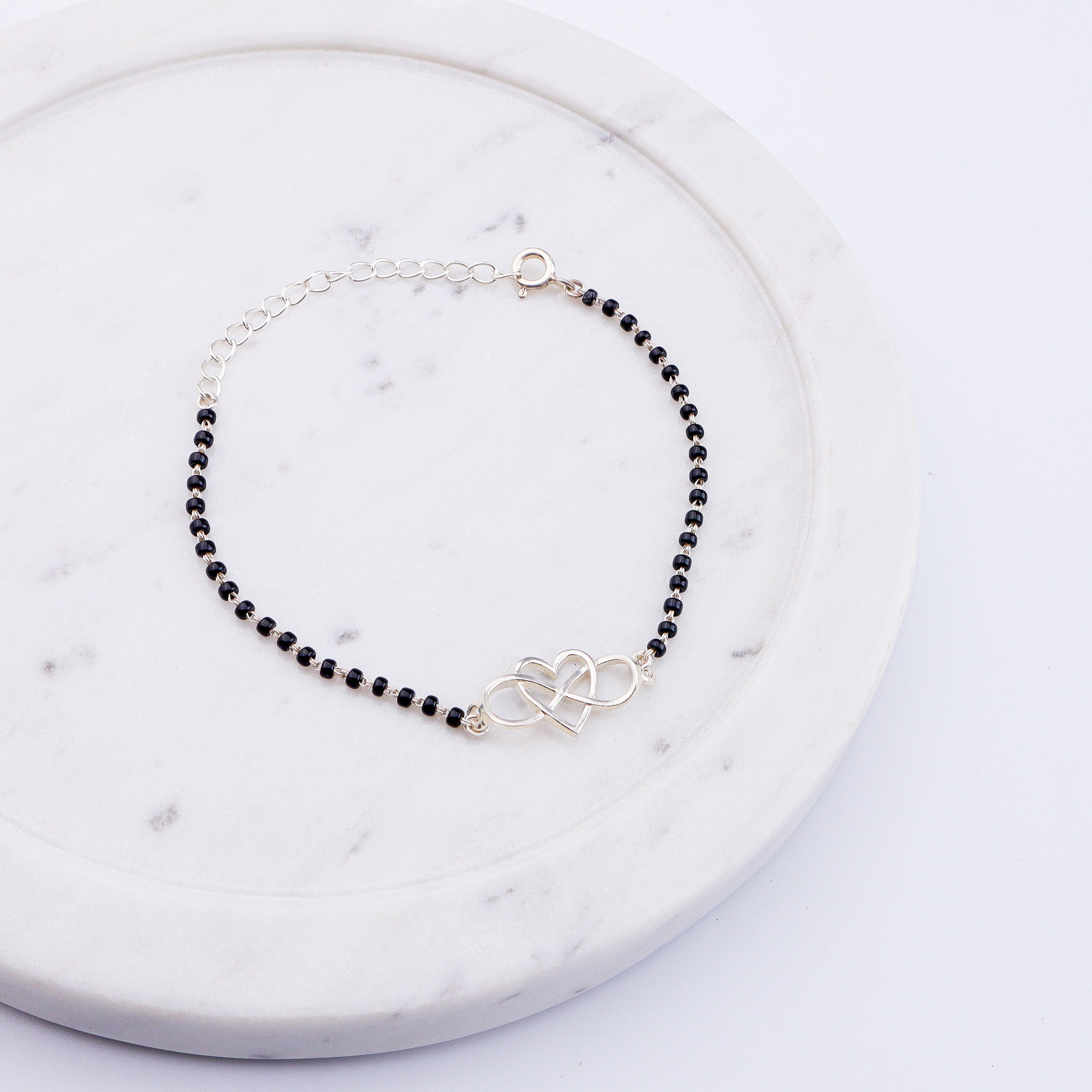 Silver Mangalsutra Bracelet