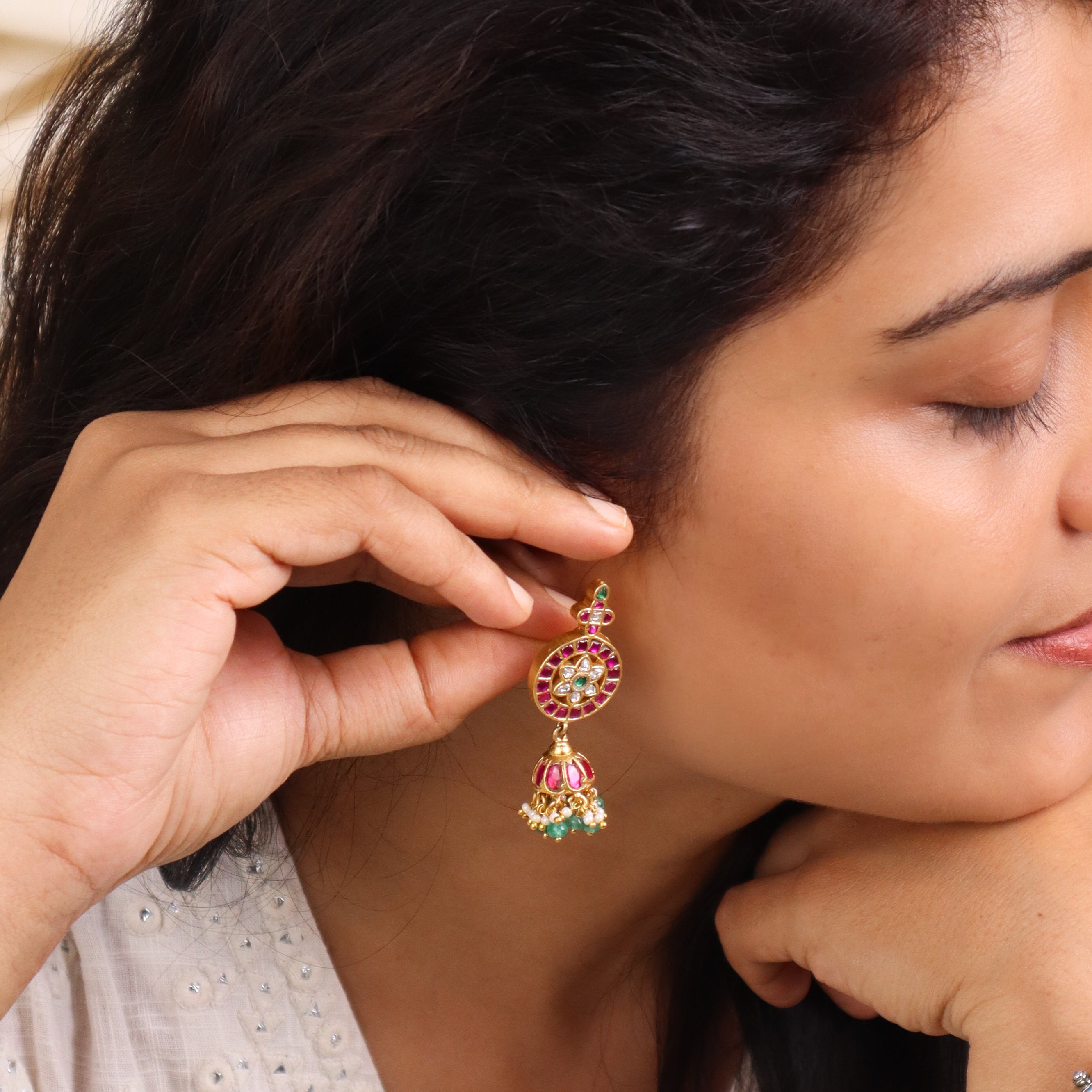 22K Gold Plated Fashion Earring