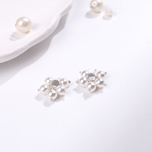 Pearl Stud Earrings for Kids & Toddlers