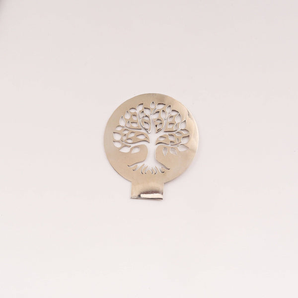 Silver Tree of Life Diya for home decor
