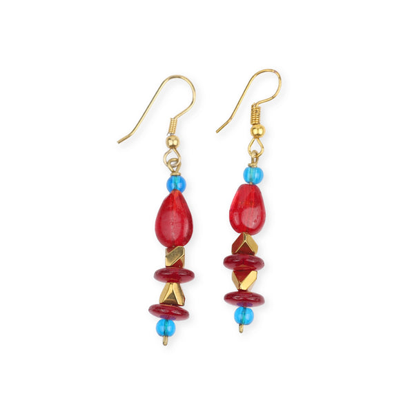 Glass Bead Earrings