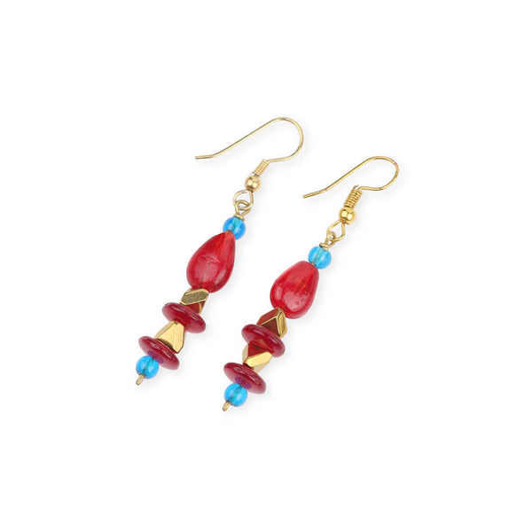 Glass Bead Earrings