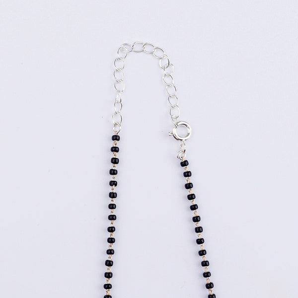 Maharashtrian Chandrakor Tikli Mangalsutra | 92.5 Silver