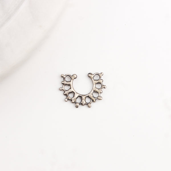 Filigree Nose Ring / Septum Ring (Clip On)