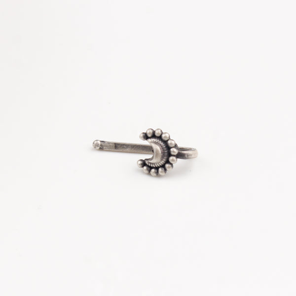 Chandrakor Nose pin: Big (Clip On)