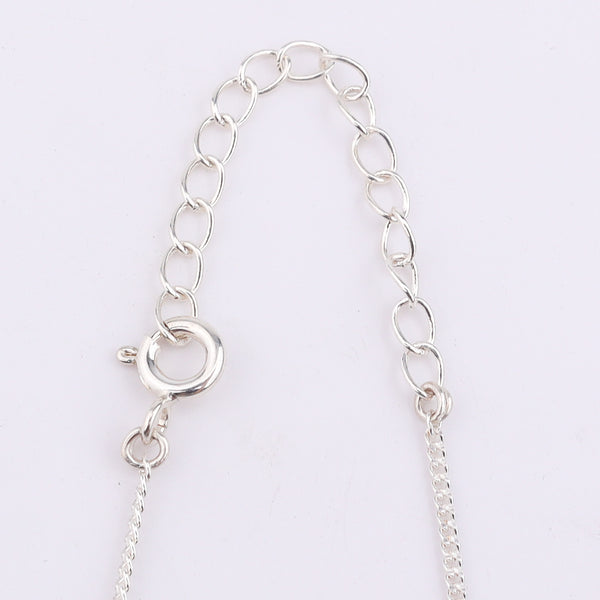Sliver Heart and Pearl Necklace