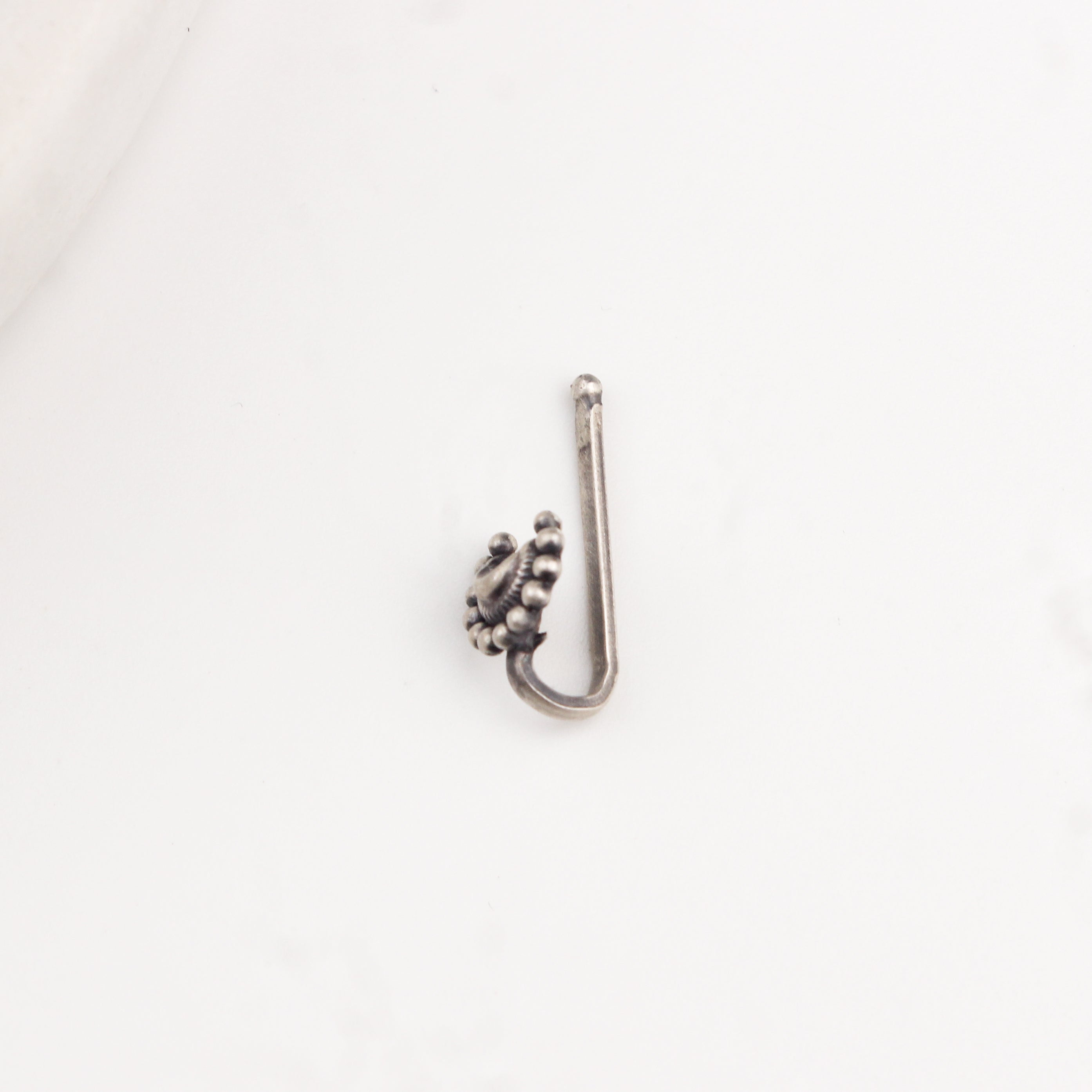 Chandrakor Nose pin: Big (Clip On)