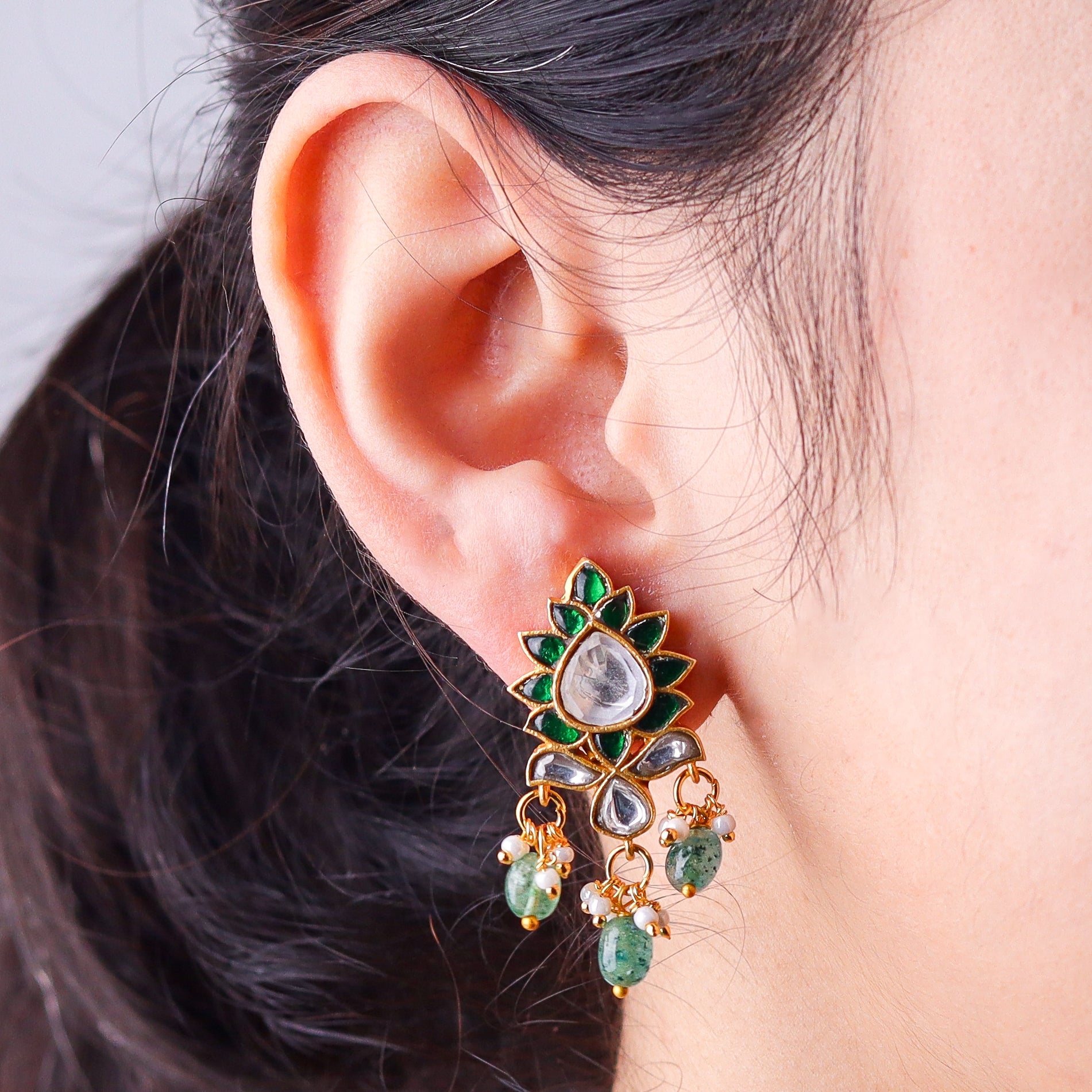 22K Gold Plated Fashion Earring