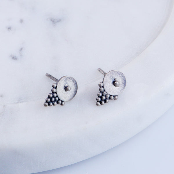 Roma Earring Studs | 92.5 Silver
