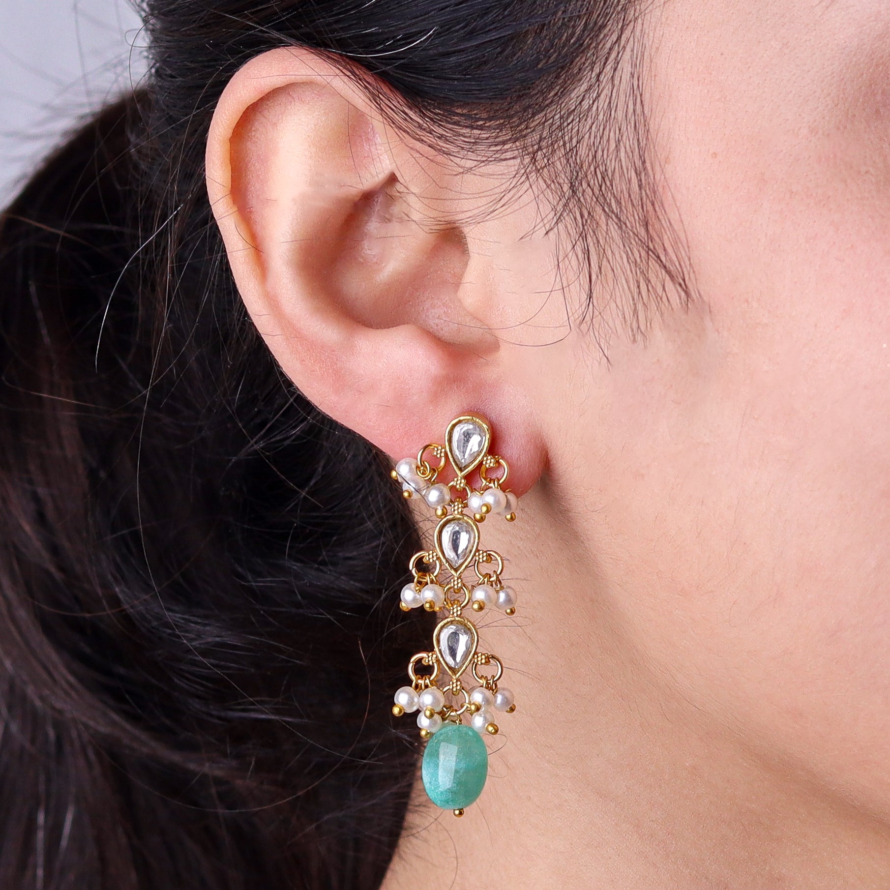 22K Gold Plated Fashion Earring