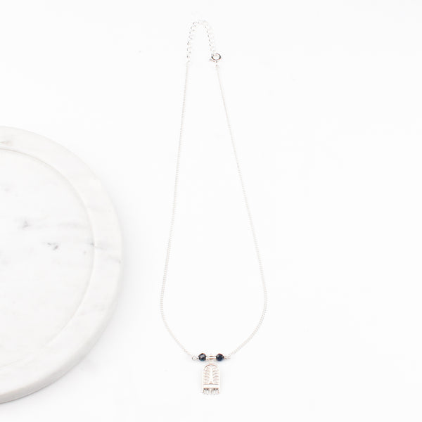 Saaj Motif Chain Mangalsutra | 92.5 Sterling Silver