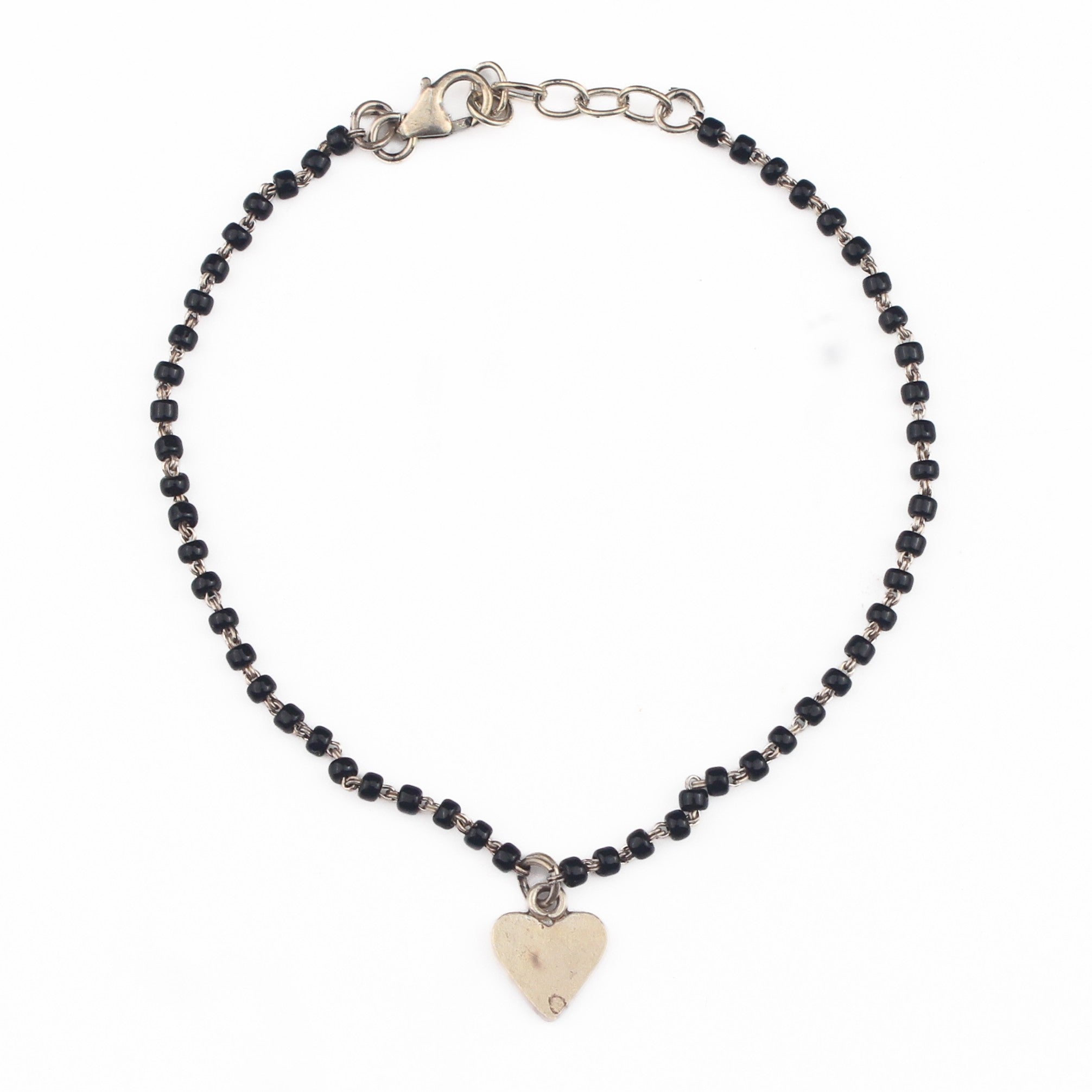 Silver Charm Mangalsutra bracelet