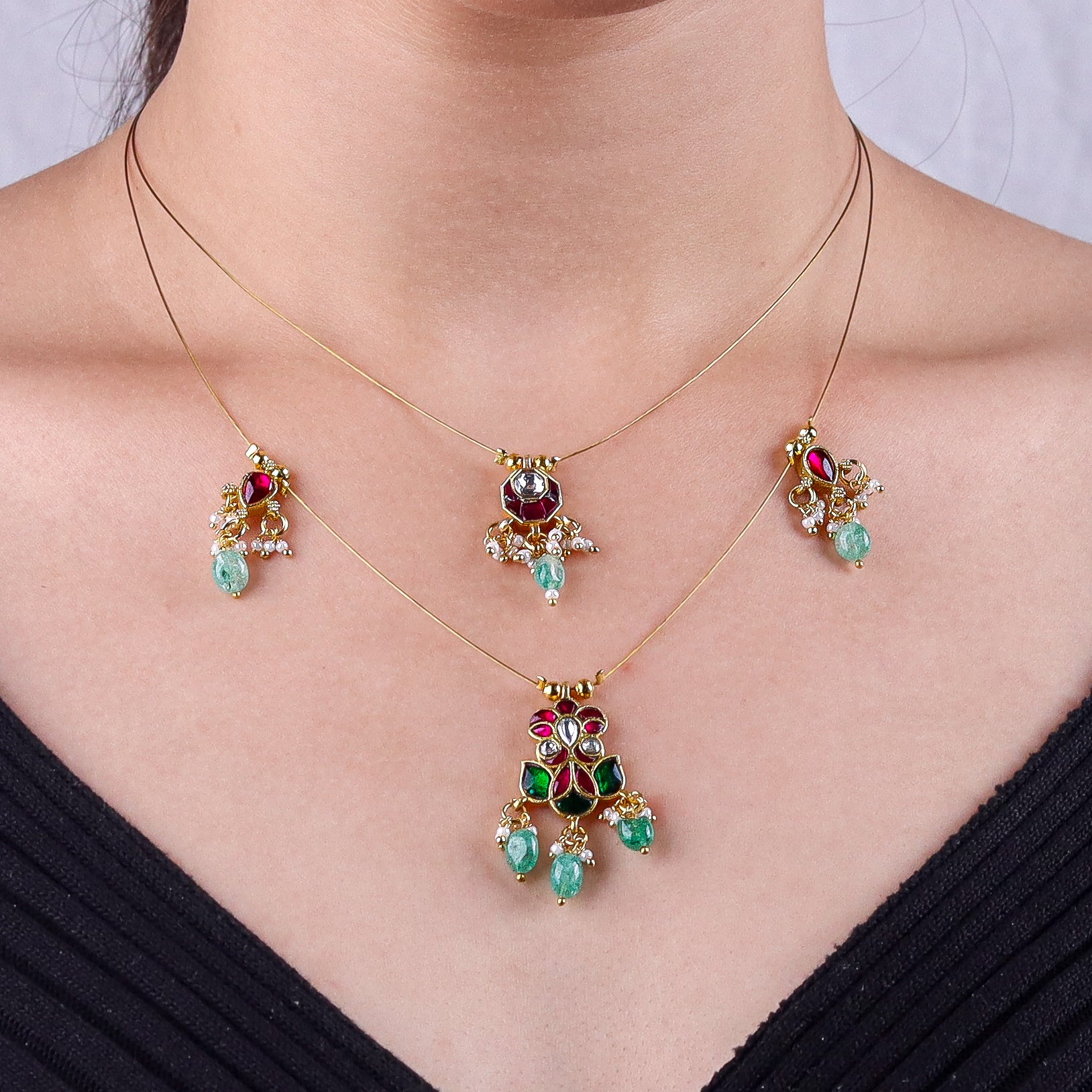 22K Gold Plated Fashion Necklace