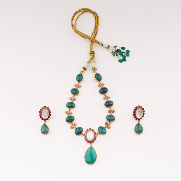 Detailed view of 22K gold-plated fashion sets highlighting intricate motifs, textured detailing, and premium 22K gold-plated finish
