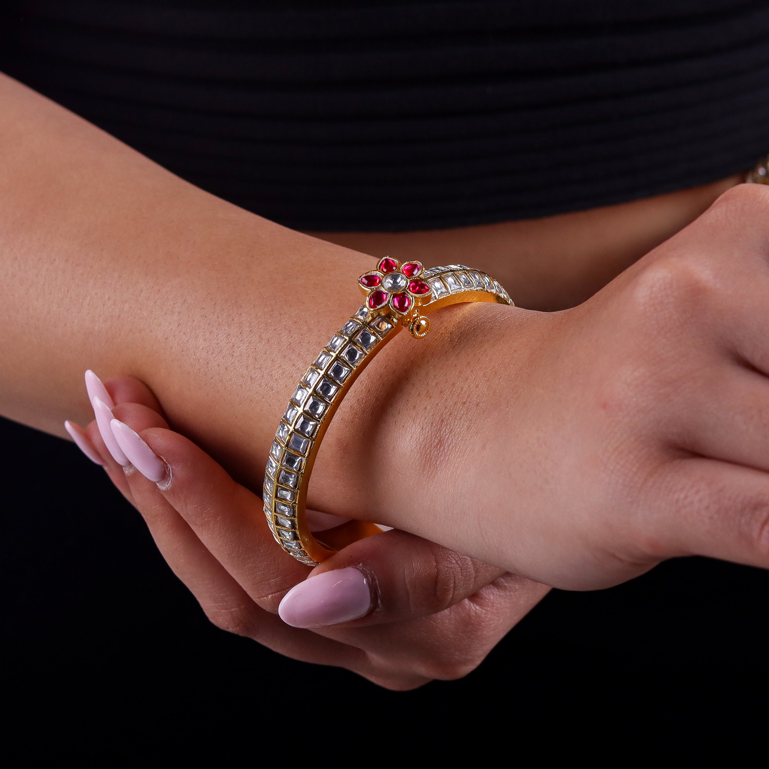 22K Gold Plated Fashion Bangle (Single)