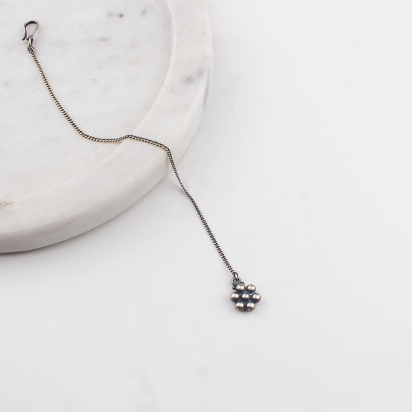 Silver Kudi Motif Maang Tika