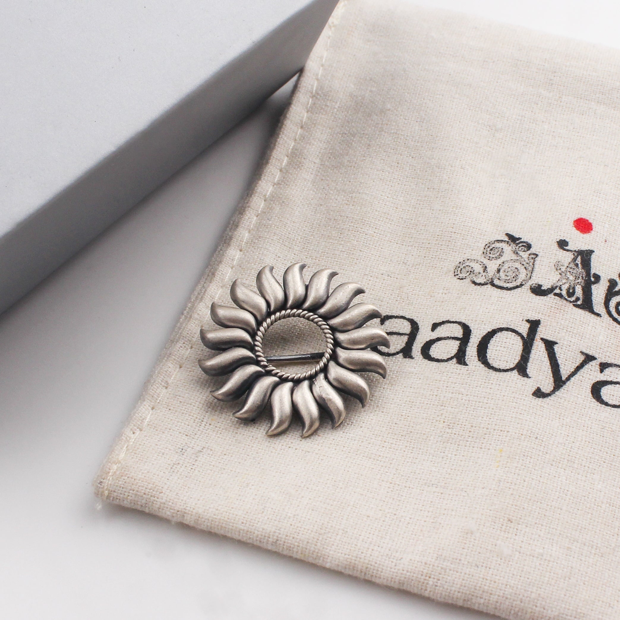 Sun Brooch / Collar pin