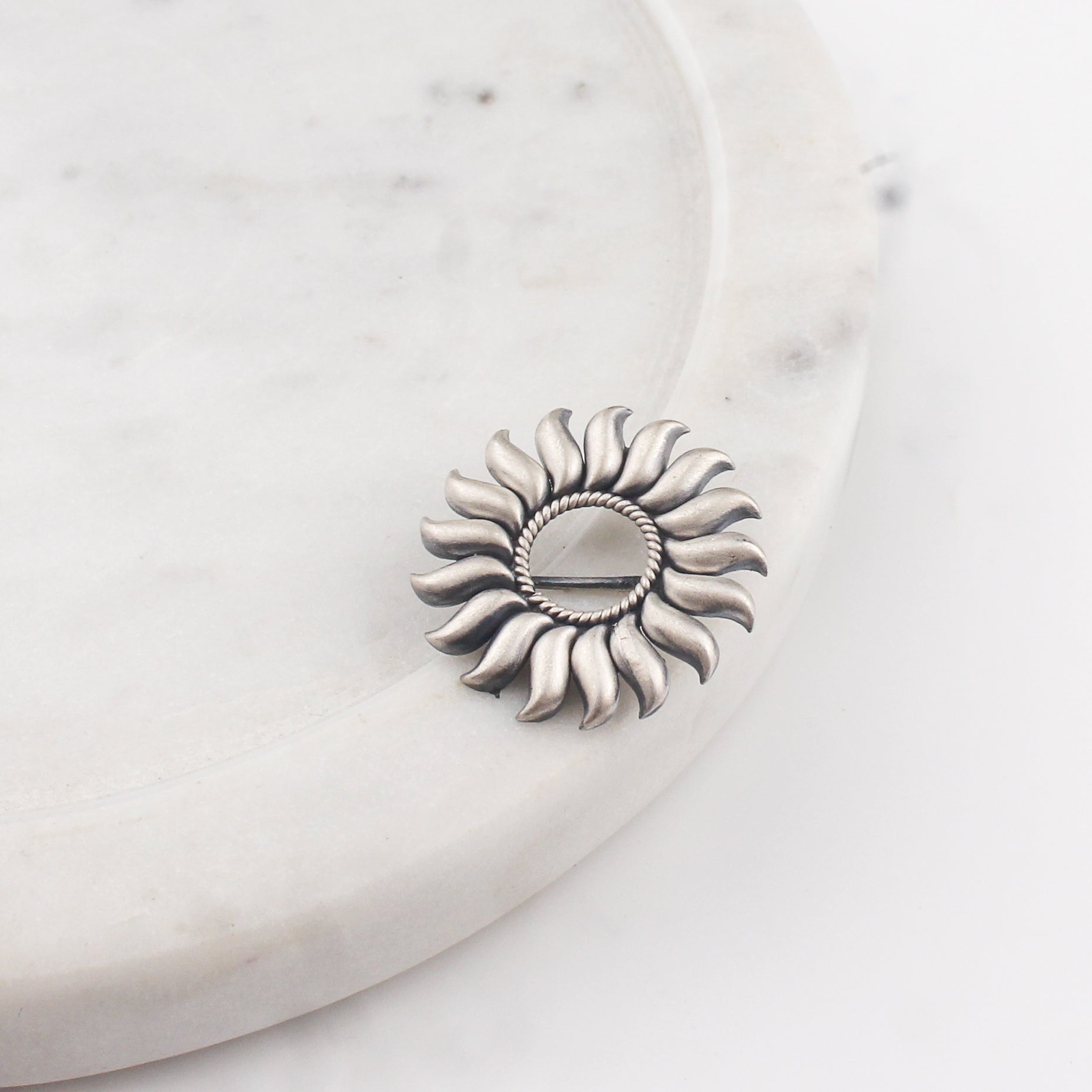 Sun Brooch / Collar pin