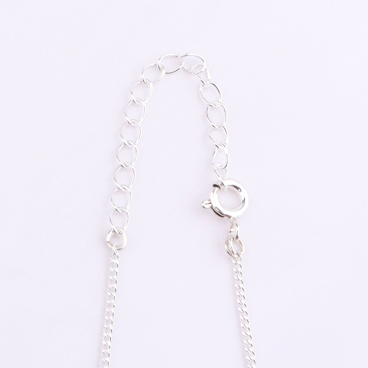 Silver Russian Quartz Chain