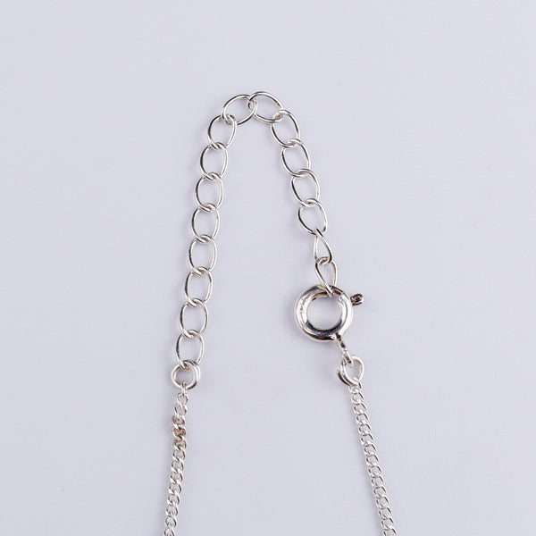 Classic Silver Pearl 'Y' Necklace