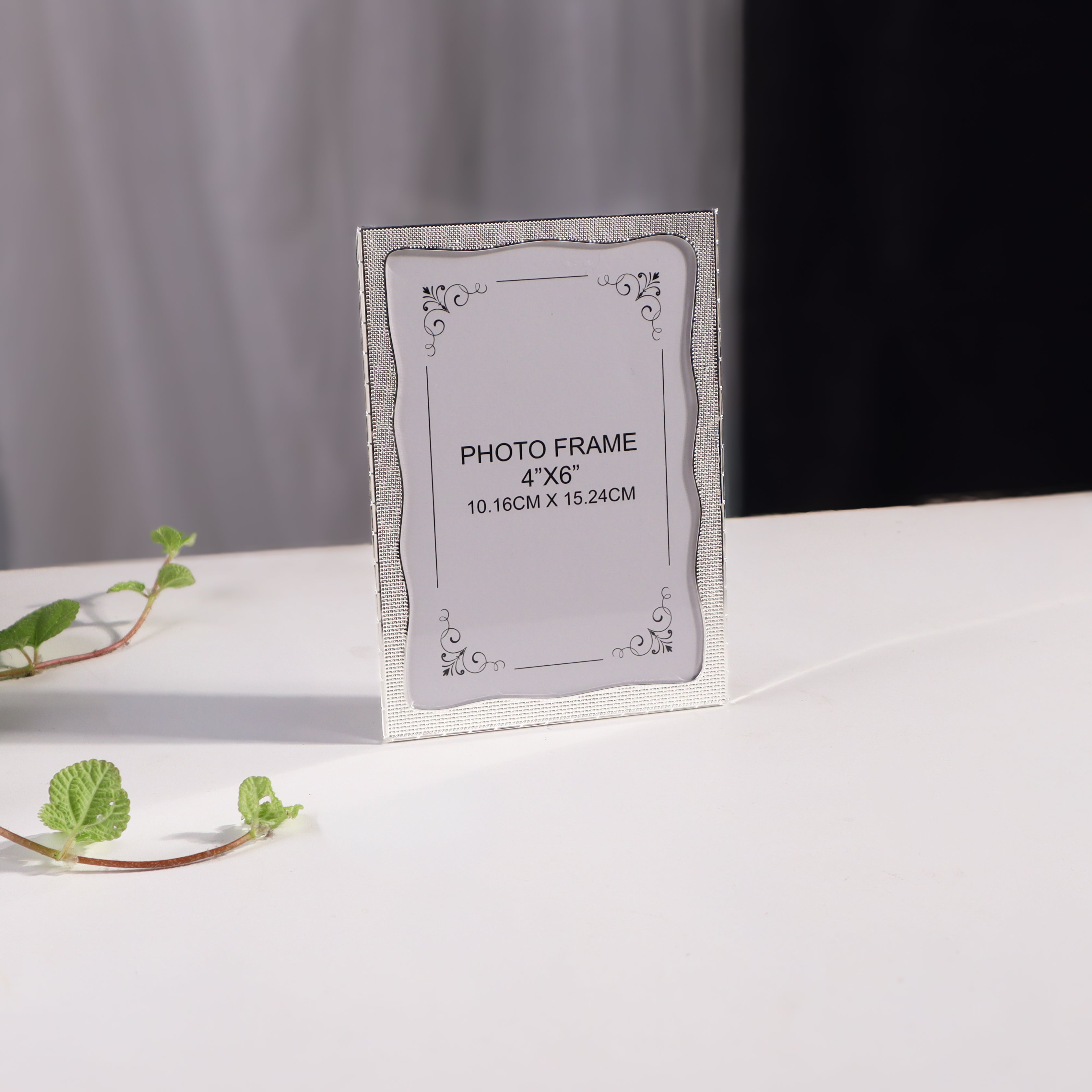 Silver Plated Photo Frame (4"x6")