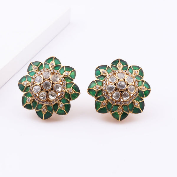 Brass Fashion Earrings