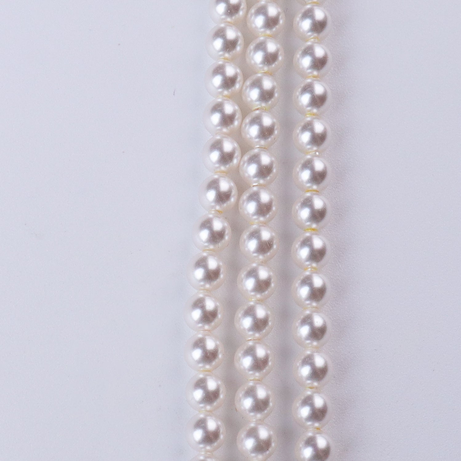 Silver CZ Flower Tanmani Set with Pearls (5 Leaf)