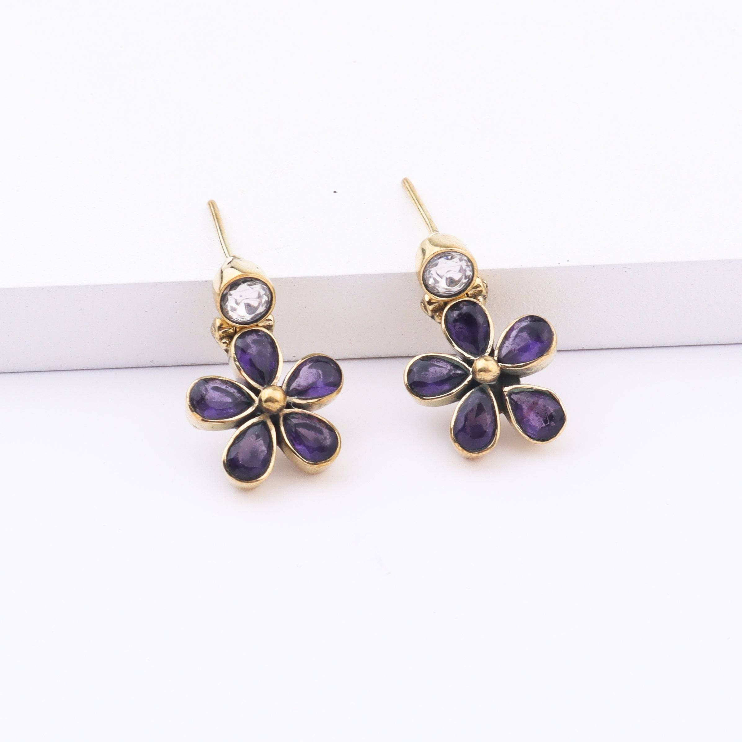Brass Fashion Earrings