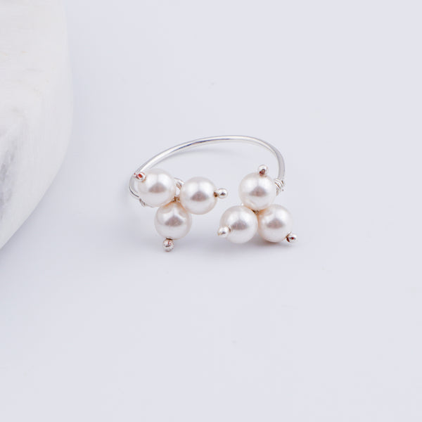 Pearl Bunch Ring (Project Handmade)