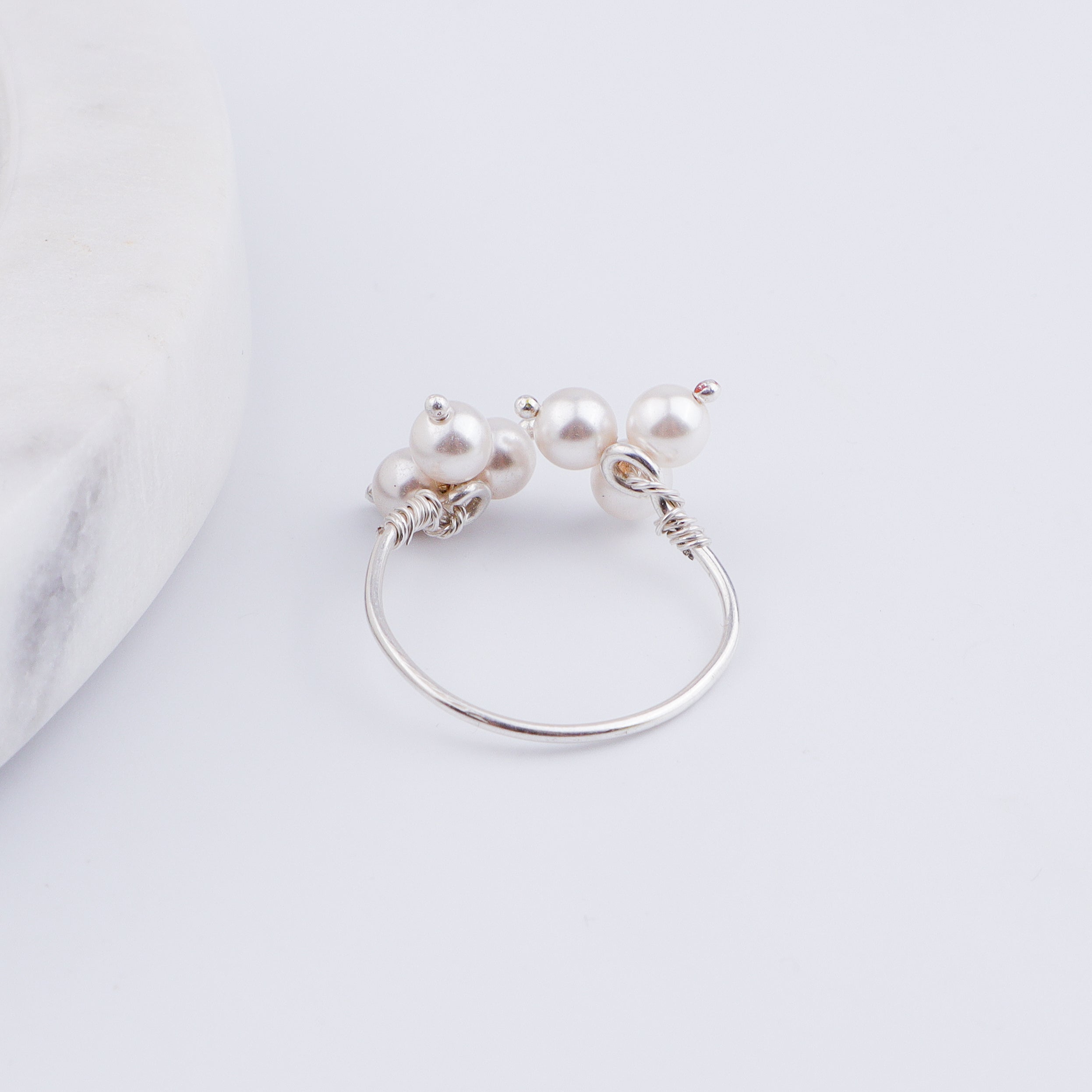 Pearl Bunch Ring (Project Handmade)