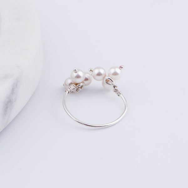 Pearl Bunch Ring (Project Handmade)
