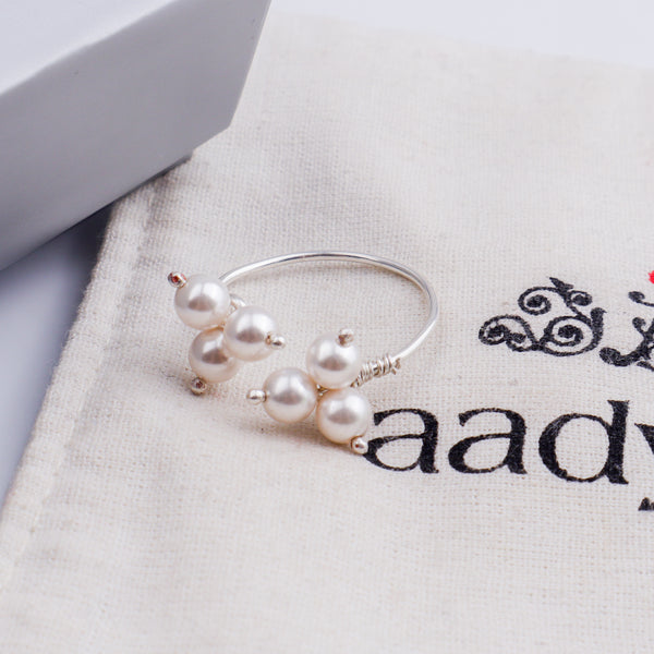 Pearl Bunch Ring (Project Handmade)