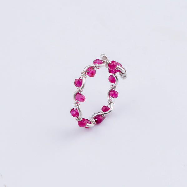 Ruby Twisted Ring (Project Handmade)