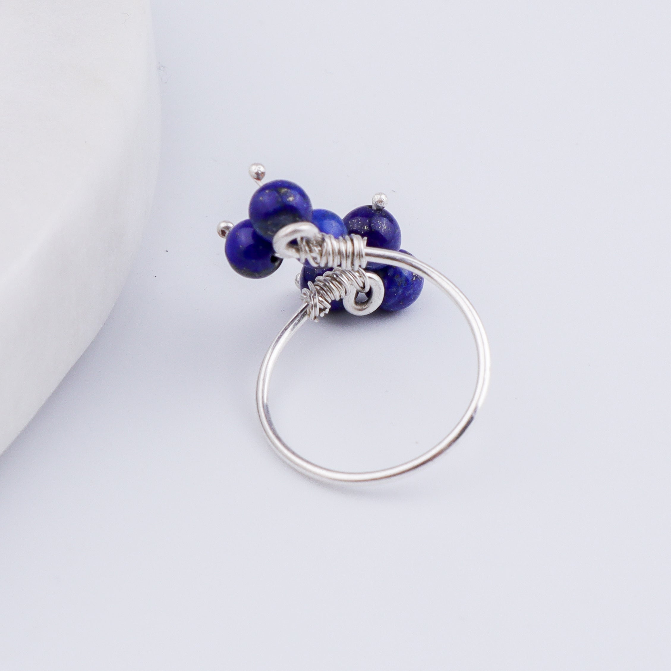 Lappis Lazuli Bunch Ring (Project Handmade)
