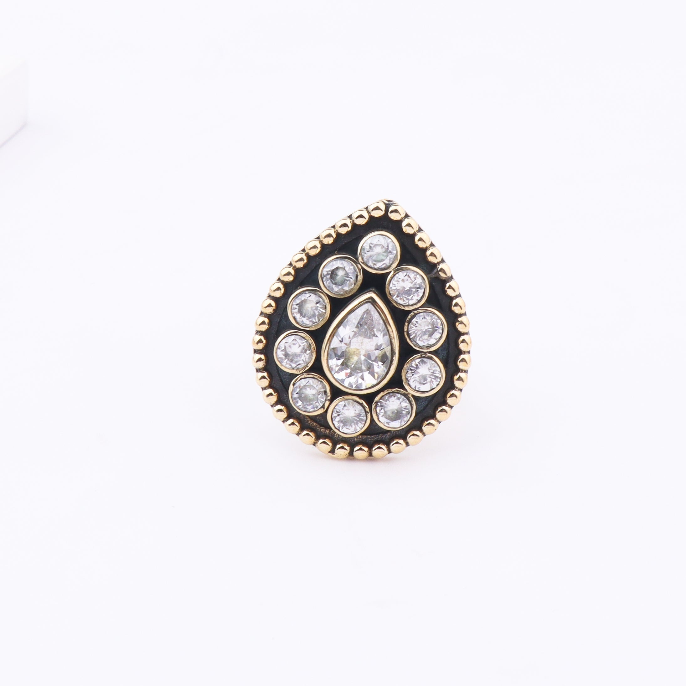 Brass Fashion Ring