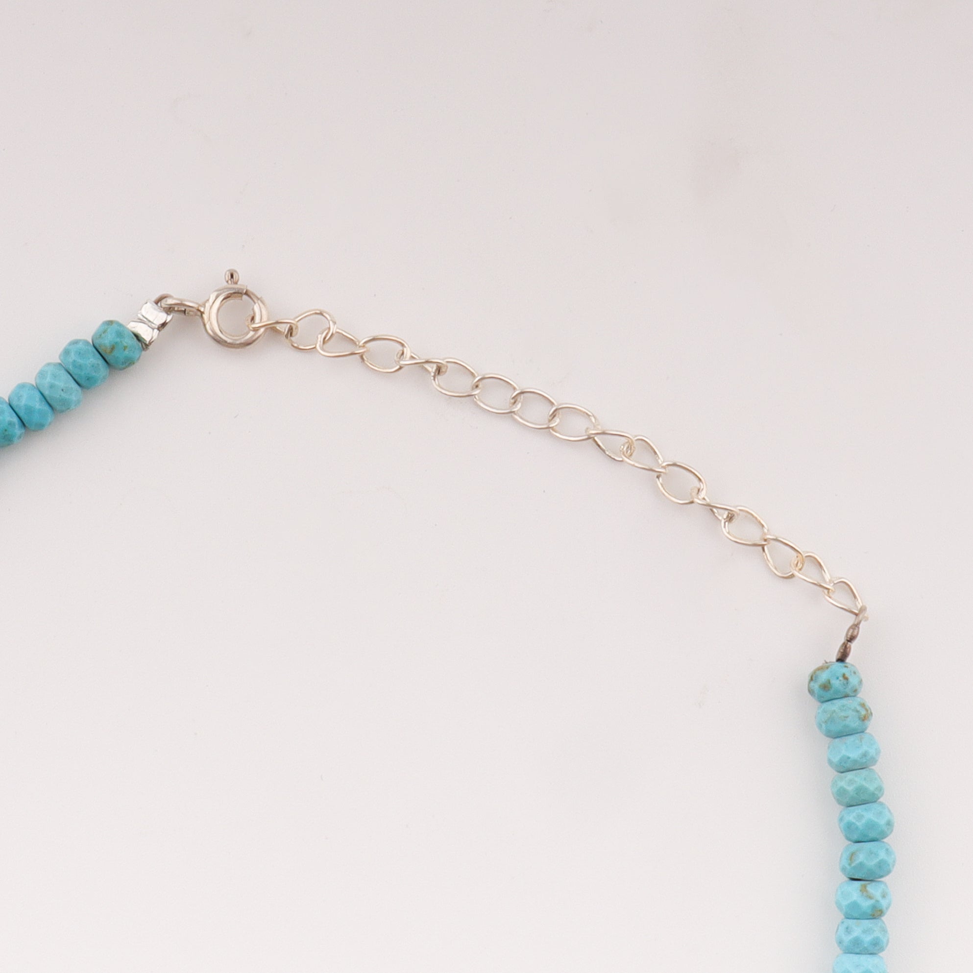Anklet with terquoise