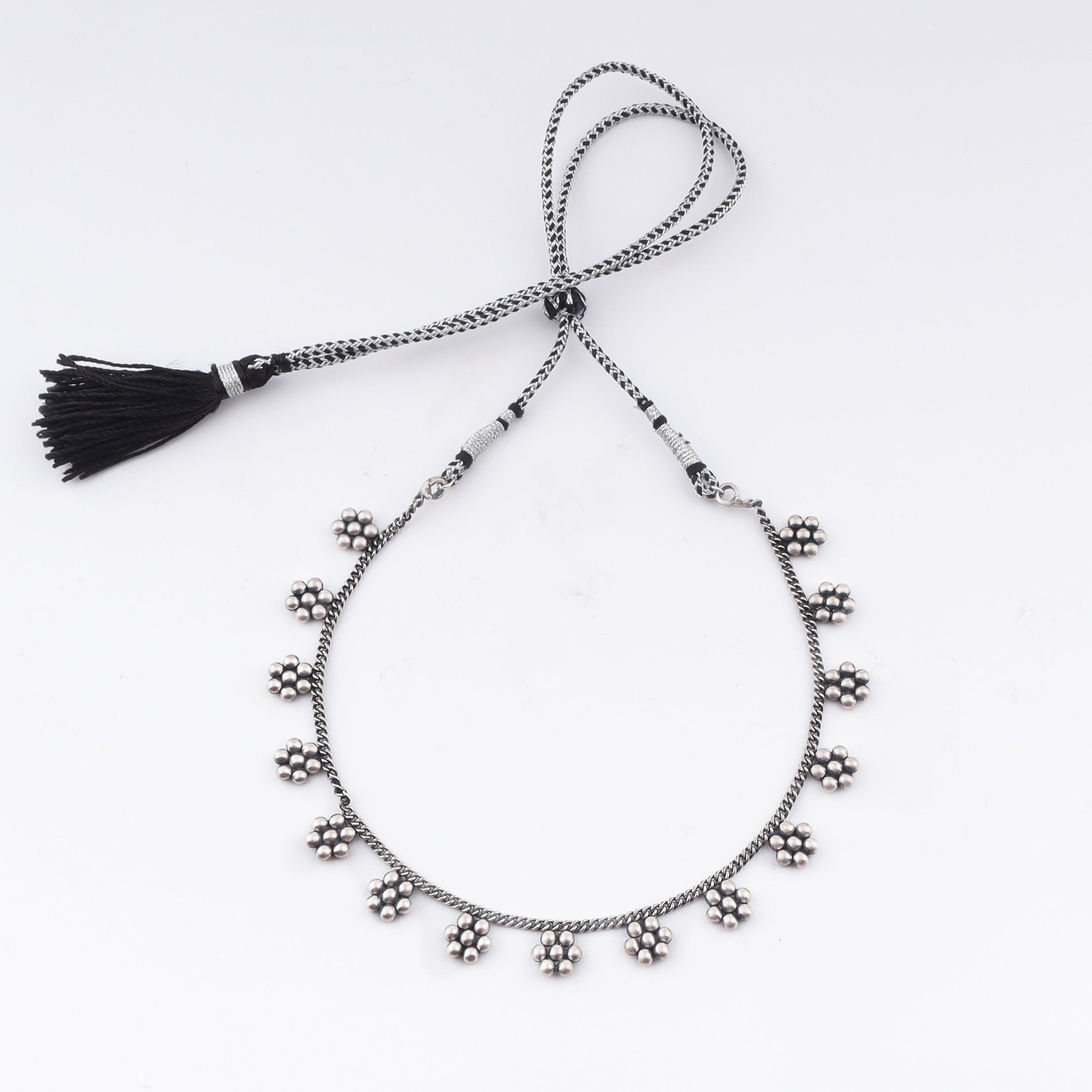 Handcrafted kudi chain choker polished finish