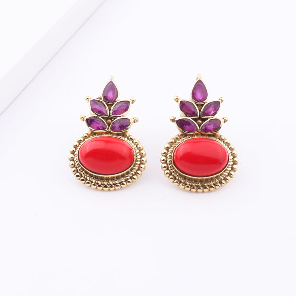 Brass Fashion Earrings