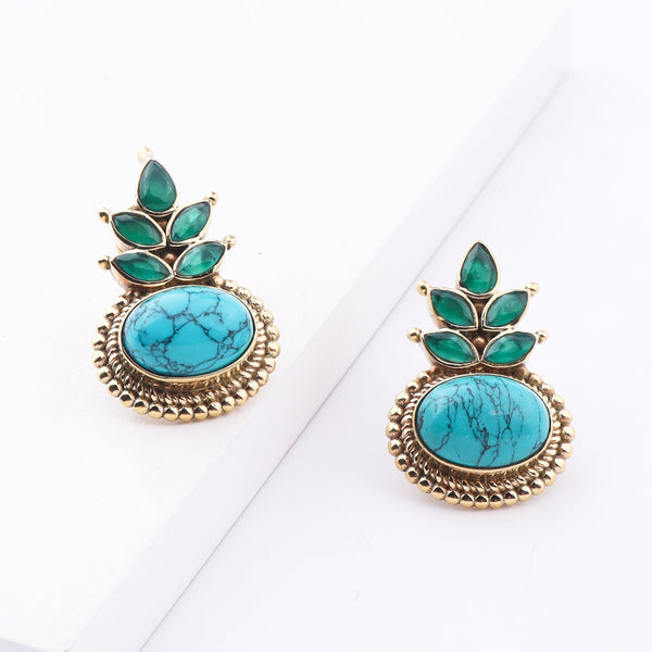 Brass Fashion Earrings