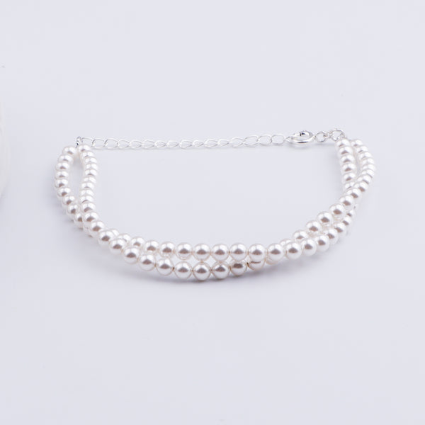 2 Layered Pearl Bracelet