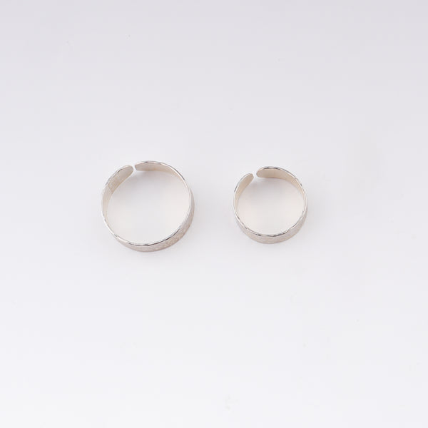 Hammered Couple Ring / Bands