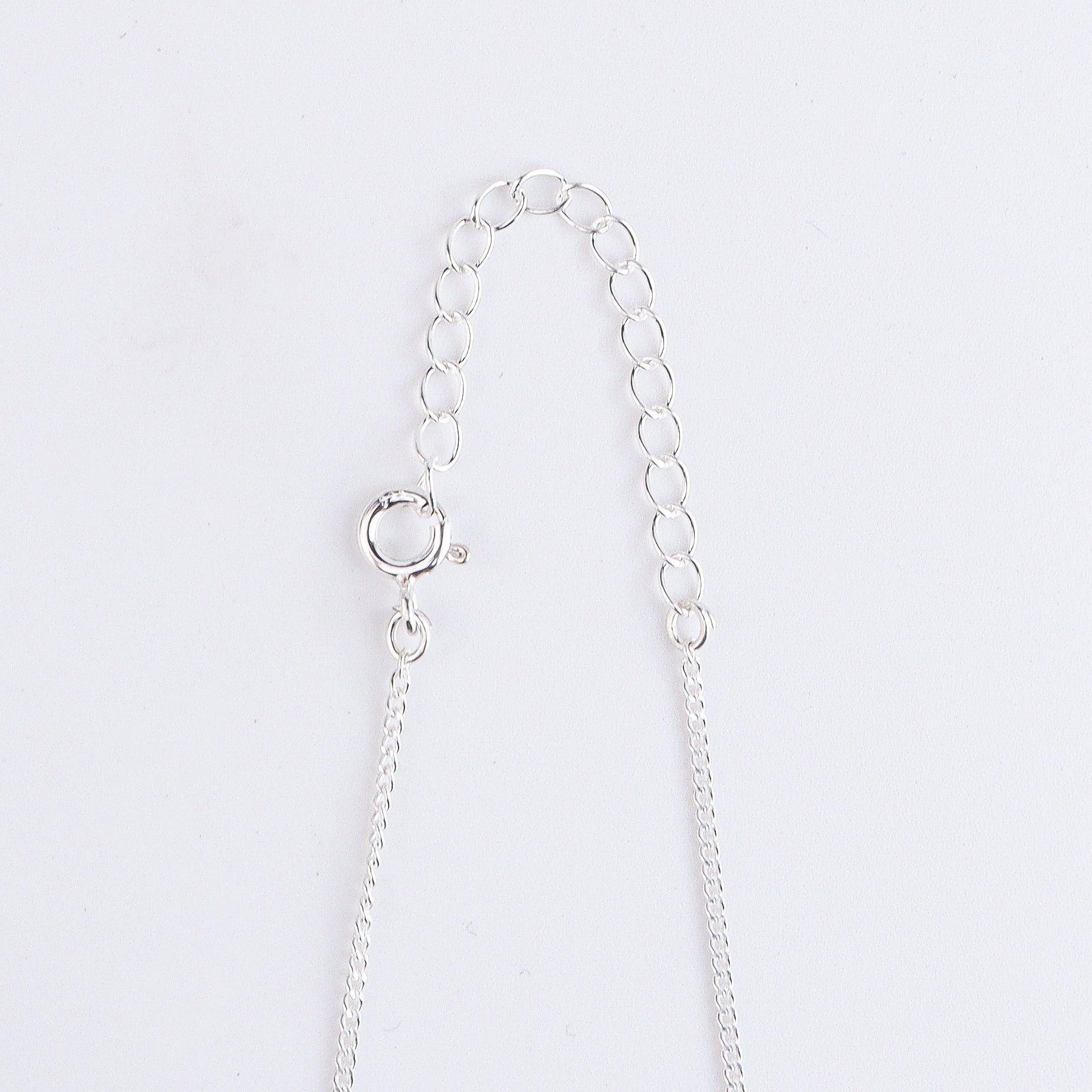 Rubies & Black Spinel Silver Chain Mangalsutra (Project Handmade)